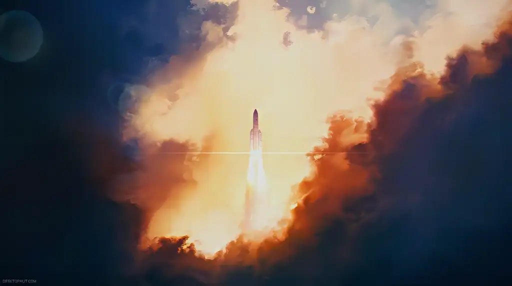 Breaking The Clouds Live Wallpaper