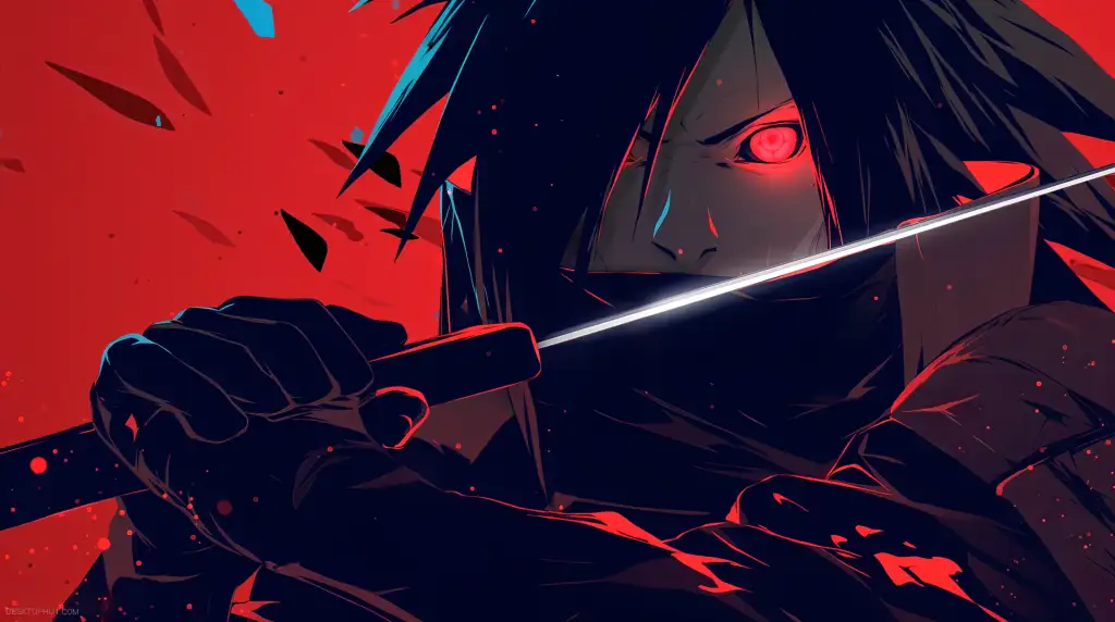 Madara Uchiha With Sword Live Wallpaper