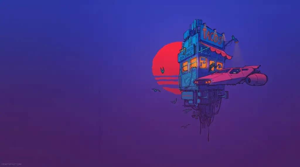 Space Tacos Live Wallpaper