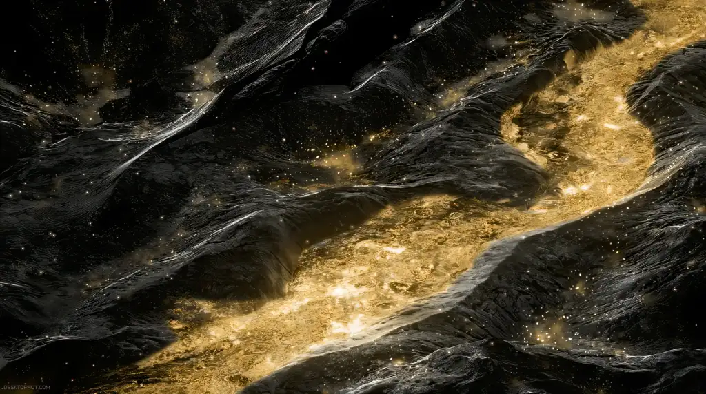 Gold River Live Wallpaper