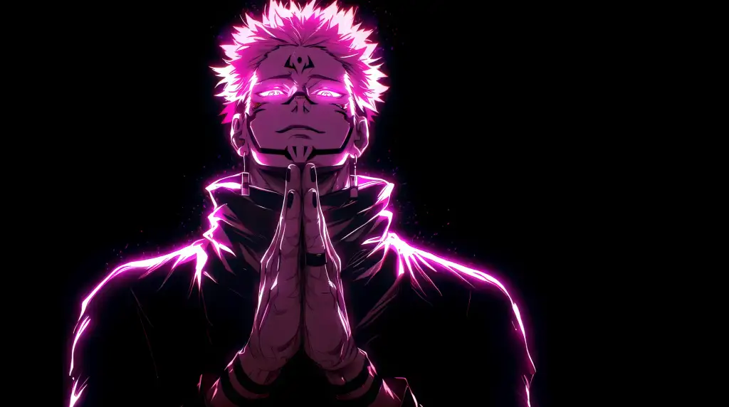 Sukuna Pray Live Wallpaper