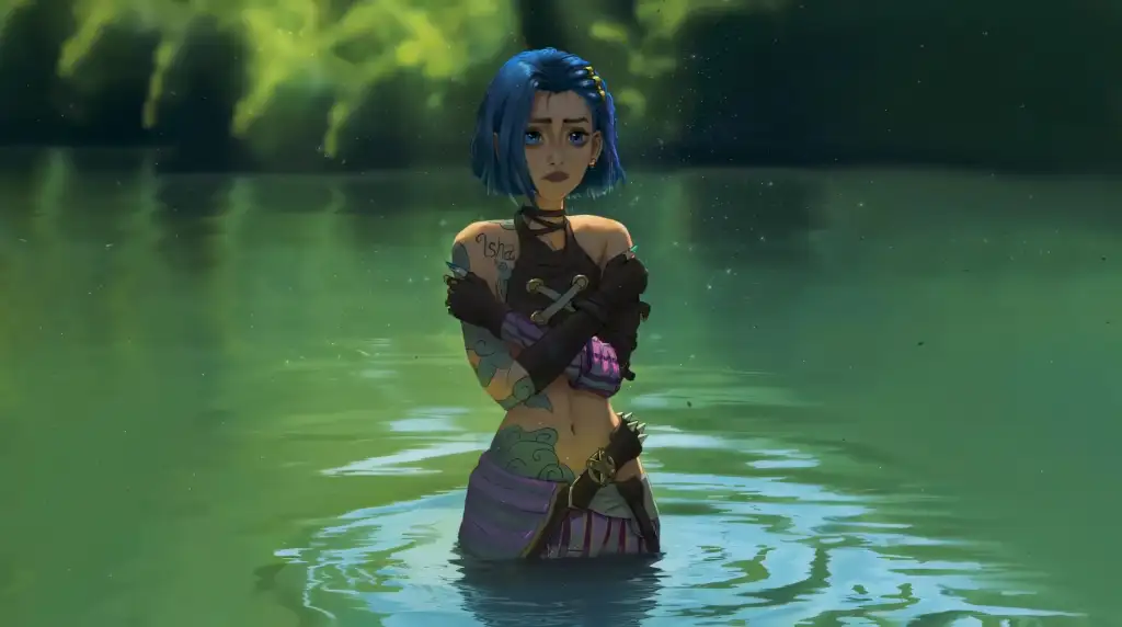 Jinx Short Hair - Arcane Live Wallpaper