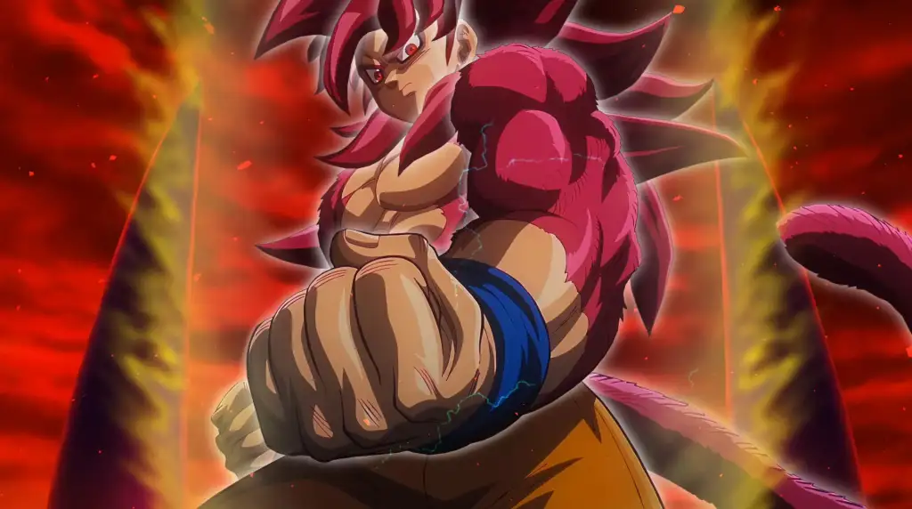 Super Saiyan 4 Goku in Dragon Ball DAIMA Live Wallpaper
