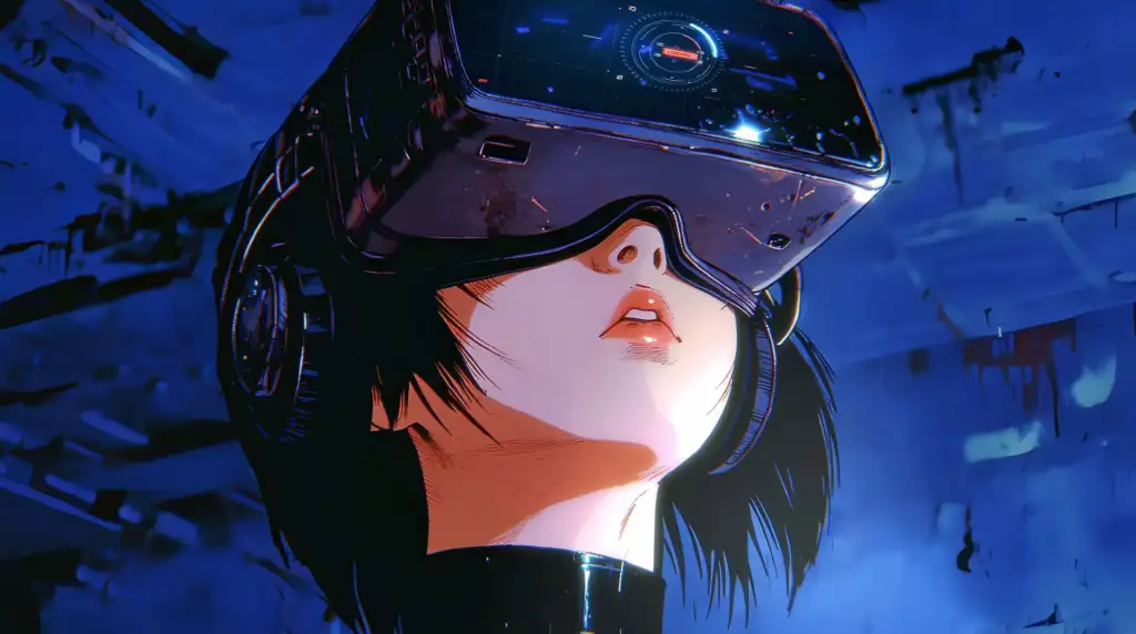Synthwave Dreamwave Girl Live Wallpaper