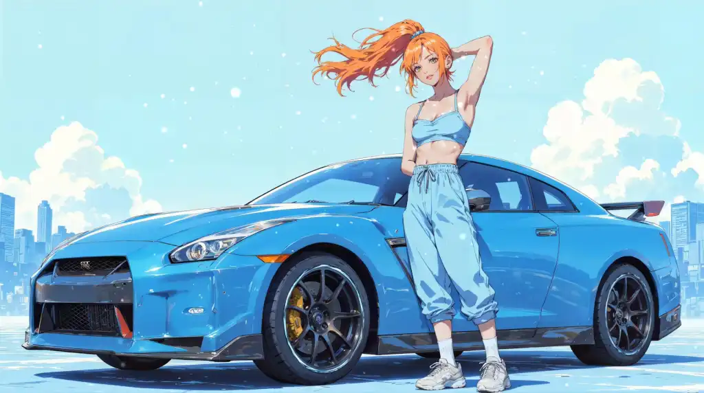 Nissan Gt-R R35 Cozy Drive Vibes Live Wallpaper