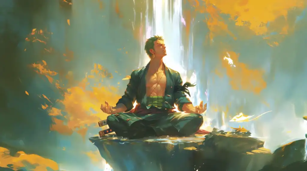 Roronoa Zoro Meditation Live Wallpaper