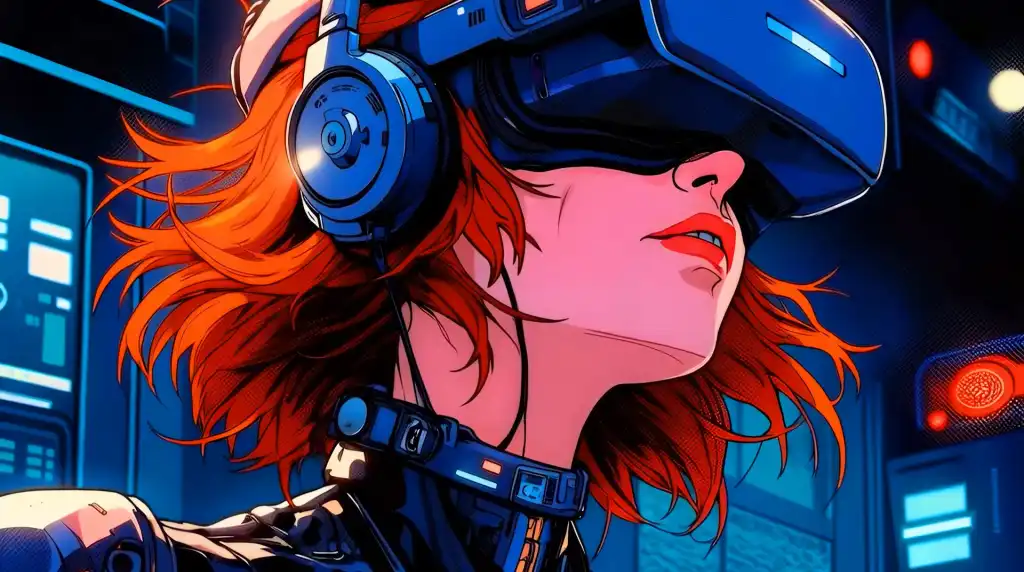 Immersive VR Girl Live Wallpaper