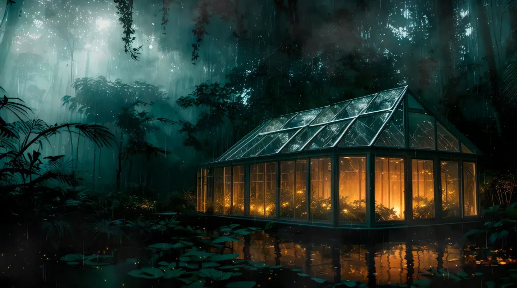 Emerald Grove Sanctuary Live Wallpaper