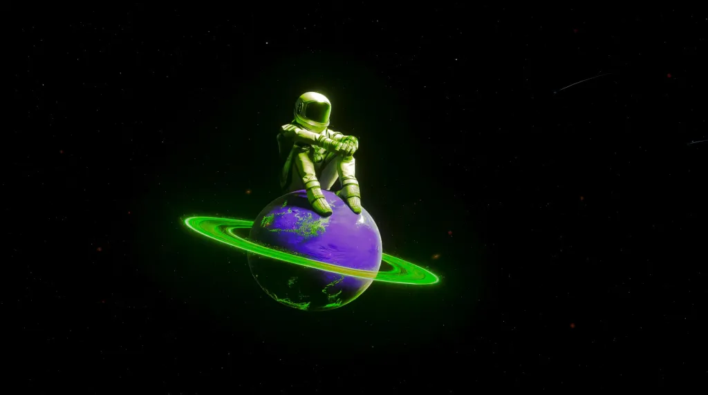 Cosmic Wanderer - RGB HDR Live Wallpaper