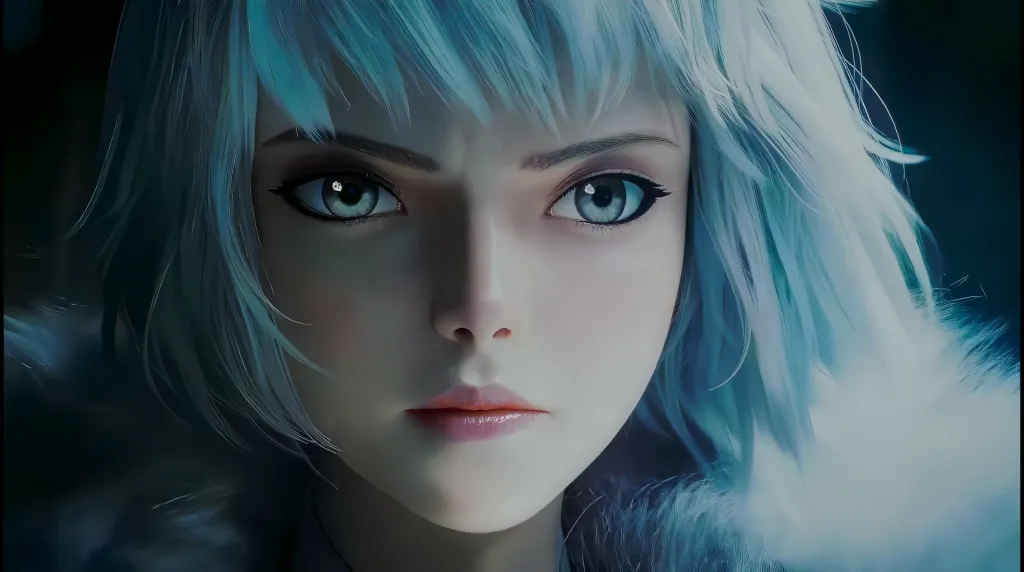 Icy Gaze Live Wallpaper