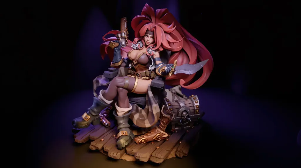 Red Monika Live Wallpaper