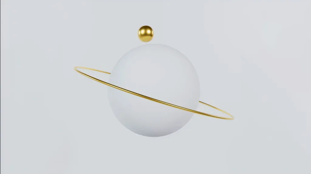 Golden Orbit Live Wallpaper