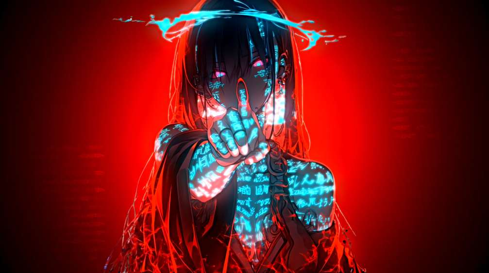 Blue Glow Gesture Live Wallpaper