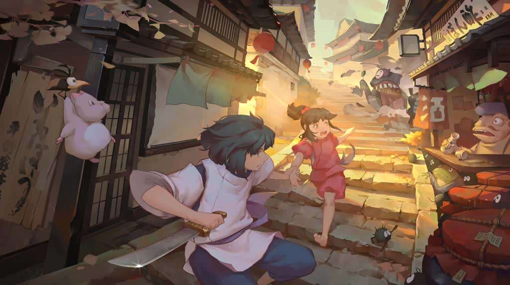 Chihiro Spirited Away Live Wallpaper