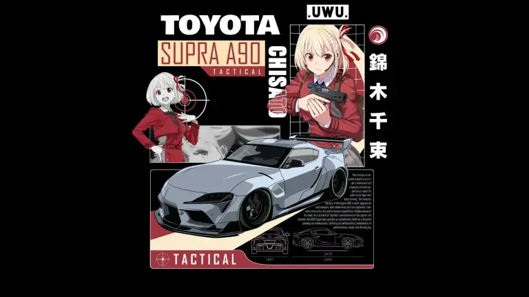 Chisato and Supra Tactical Live Wallpaper
