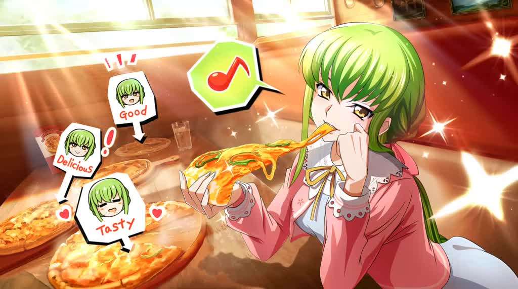 C.C. Pizza - Code Geass Live Wallpaper