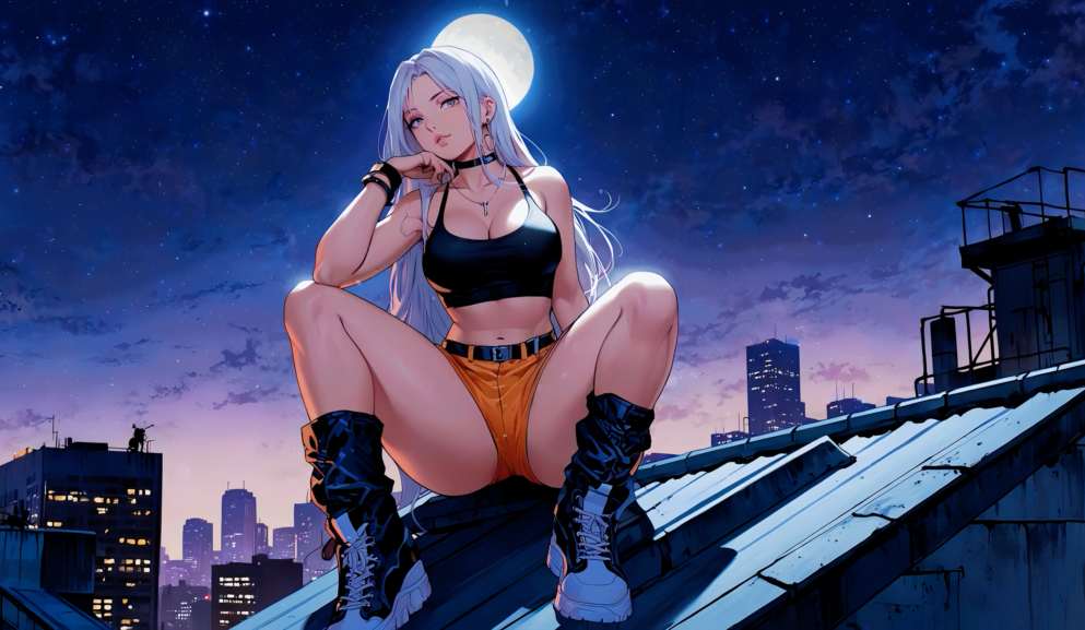 Rooftop Chill Live Wallpaper