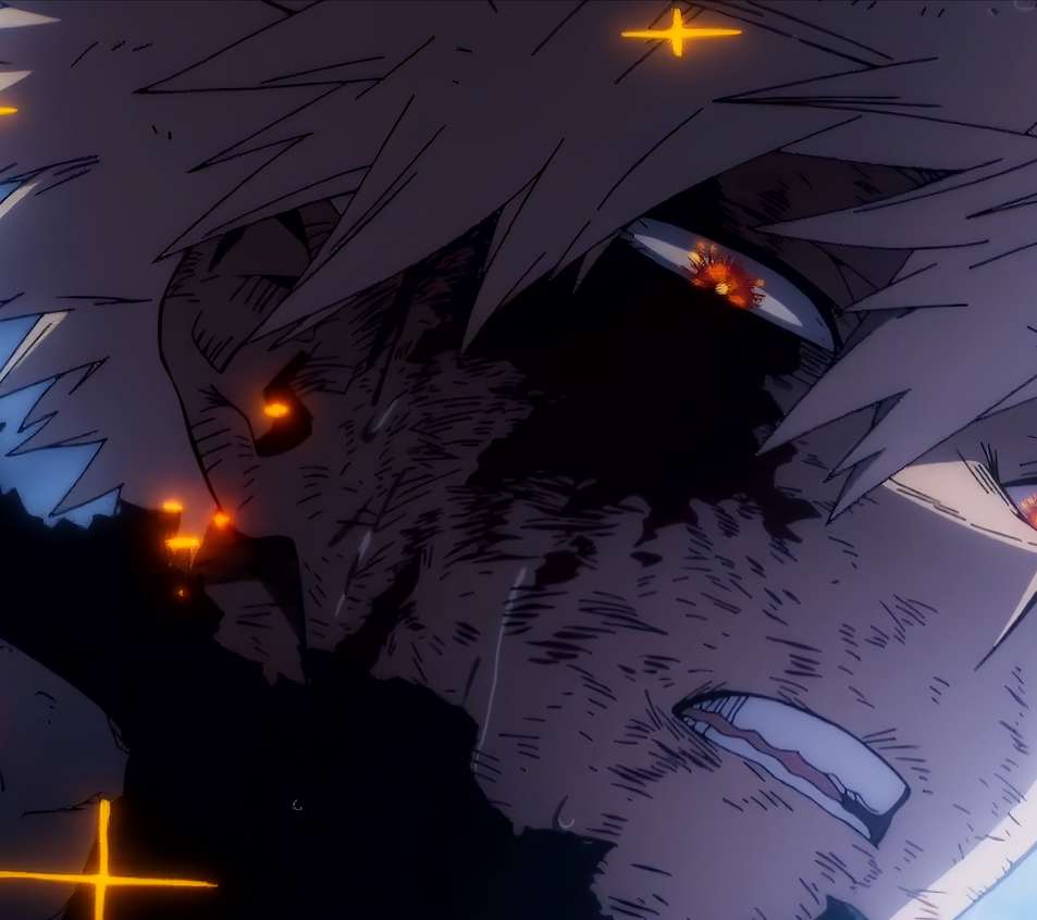 Bakugo's Wild Rage Live Wallpaper