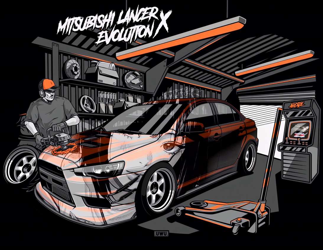 Mitsubishi Lancer Evo X Live Wallpaper