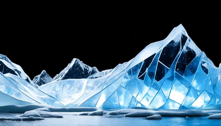 Icy Jagged Peaks - Ultra Wide Live Wallpaper