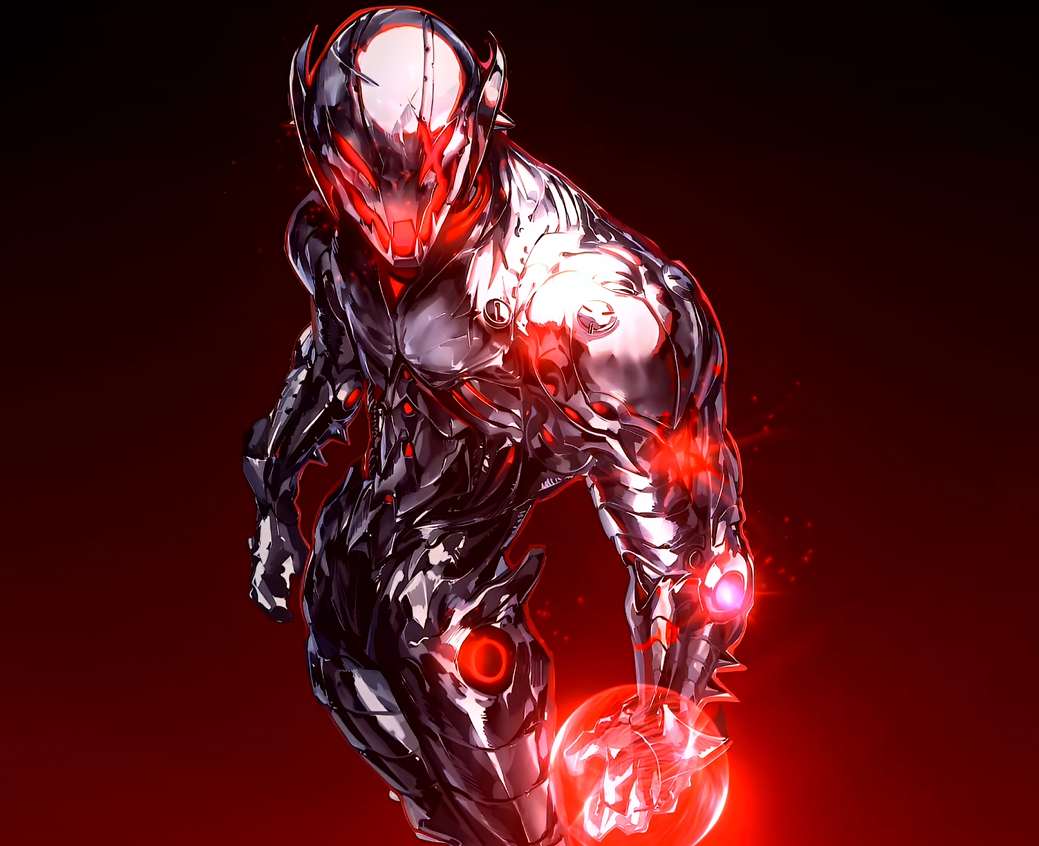 Ultron's Fiery Grip Live Wallpaper