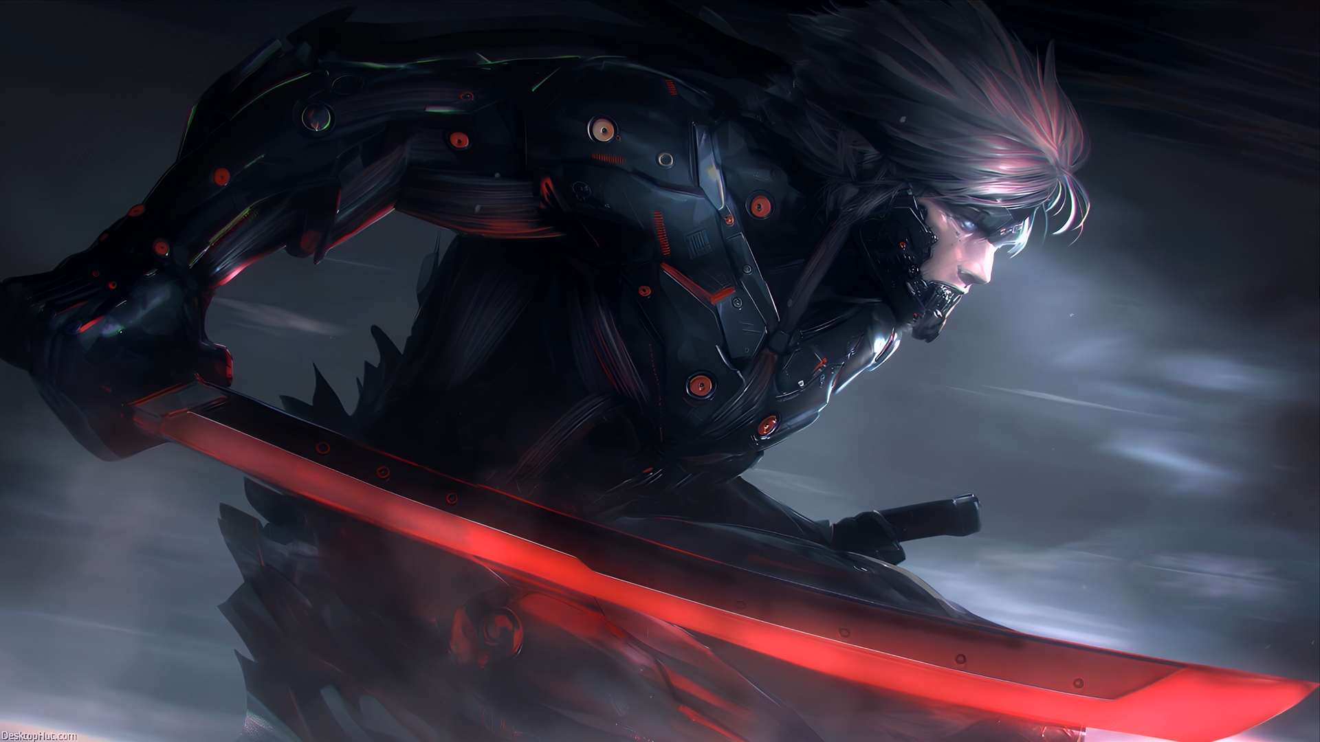 Raiden Metal Gear Rising Revengeance Live Wallpaper