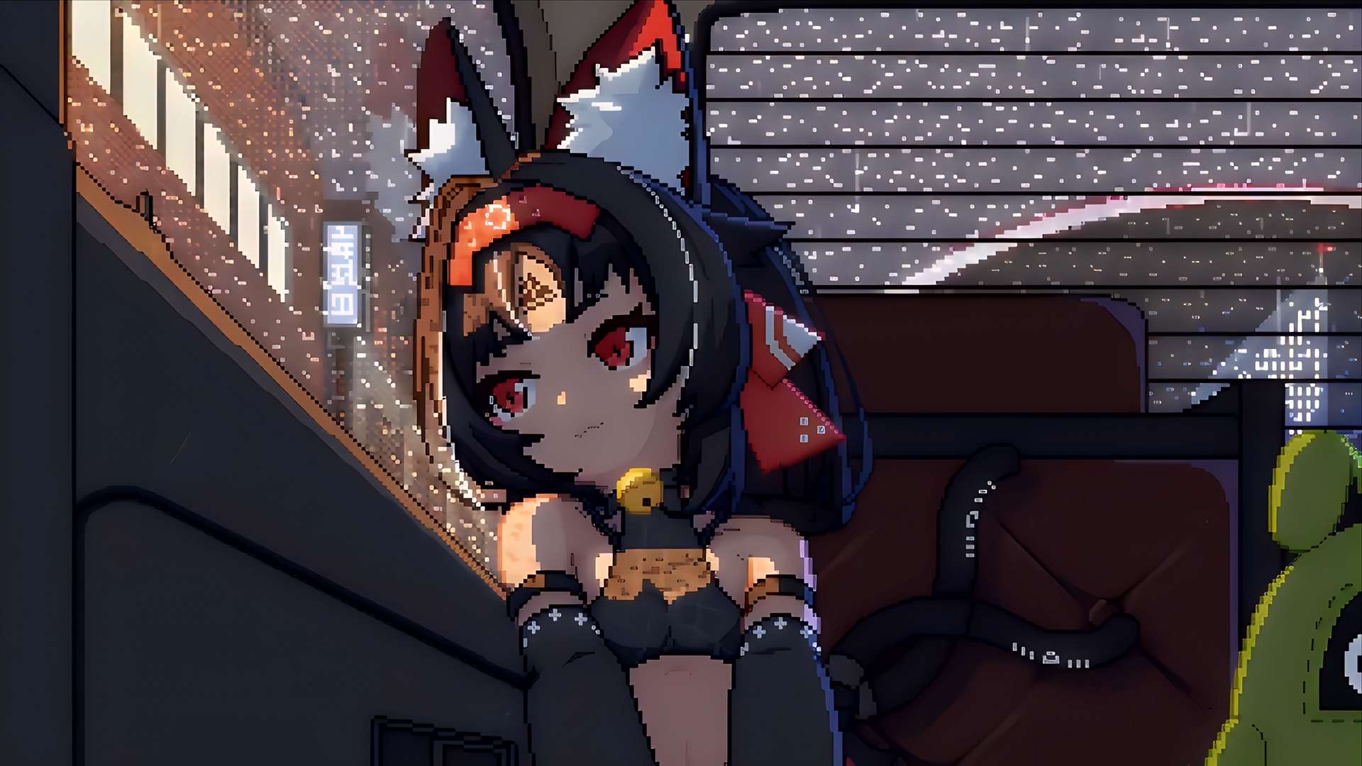 ZZZ - Nekomata Pixel Live Wallpaper