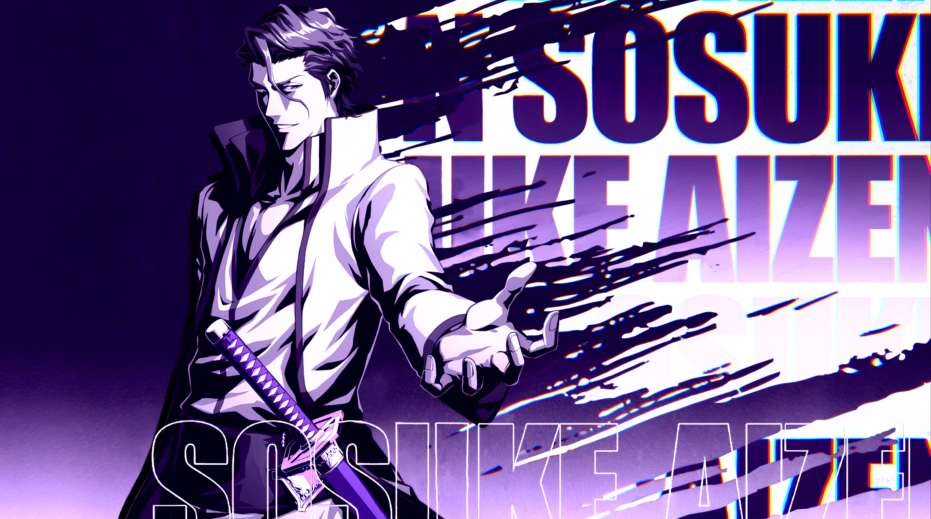 Aizen Sword Strike Glow Live Wallpaper