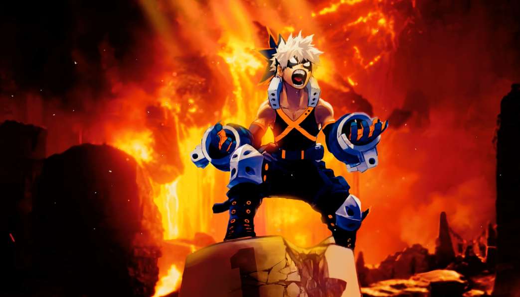 Bakugo's Explosive Roar Live Wallpaper