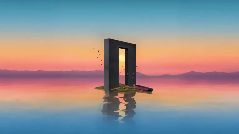 Sunset Portal Live Wallpaper