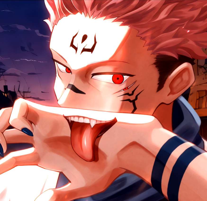 Ryomen Sukuna Red Eyes Live Wallpaper