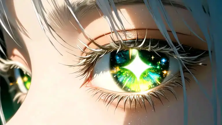 Starry Eye Close Up Live Wallpaper