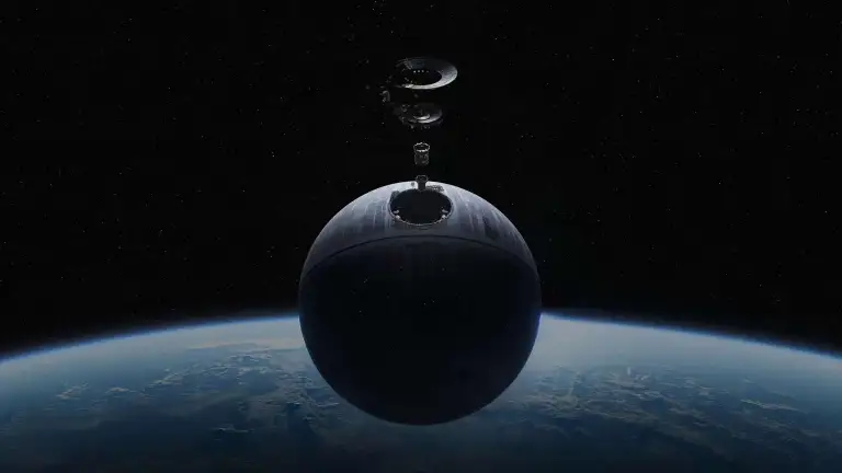 Death Star Construction Live Wallpaper