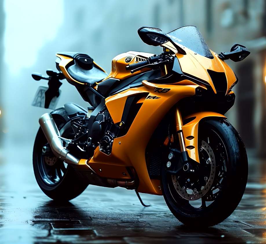 Golden Yamaha R1 – Live Wallpaper