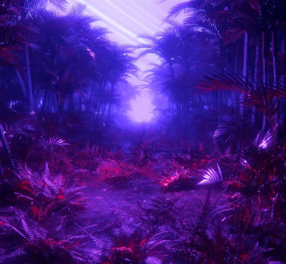 Visualdon - Neon Jungle Live Wallpaper