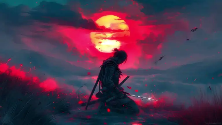 Crimson Moon Samurai