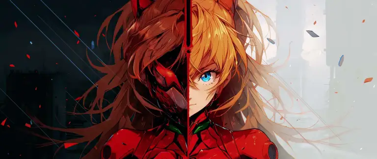 Asuka Split Screen Live Wallpaper
