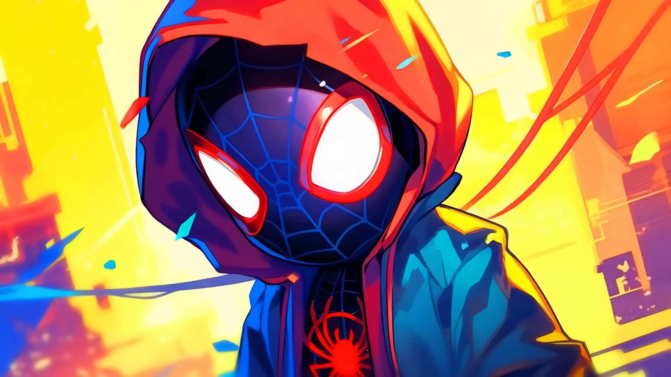 Colorful Spider Man Art