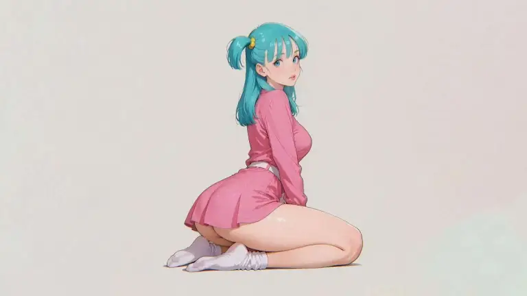 Bulma Cute Pose Live Wallpaper