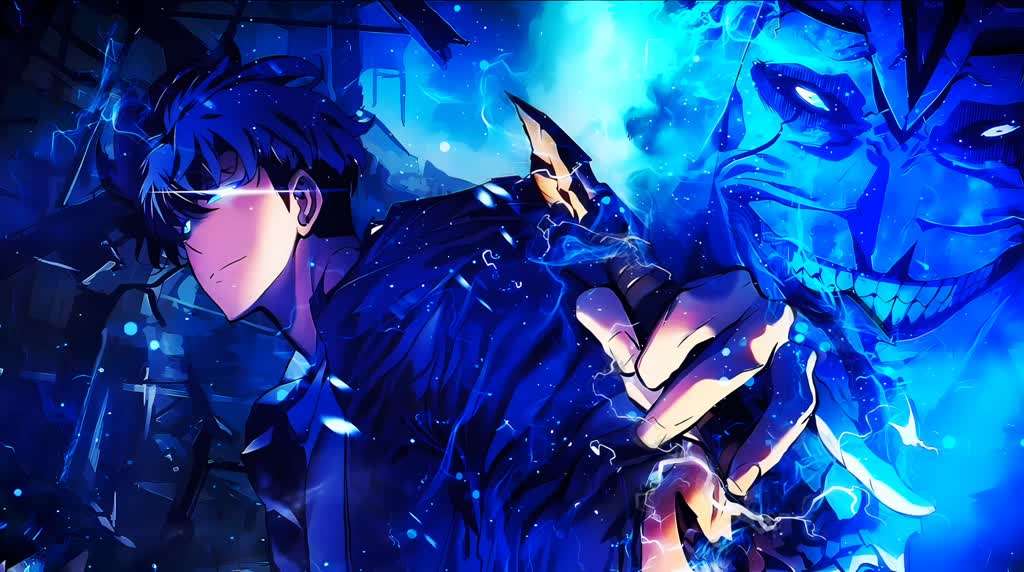 Solo Leveling - Blue Live Wallpaper