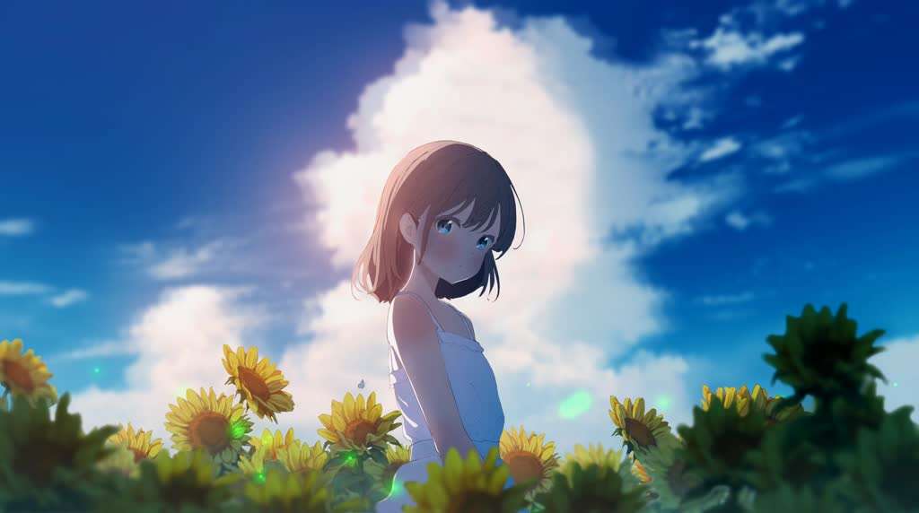 Girl With Blue Eyes Live Wallpaper