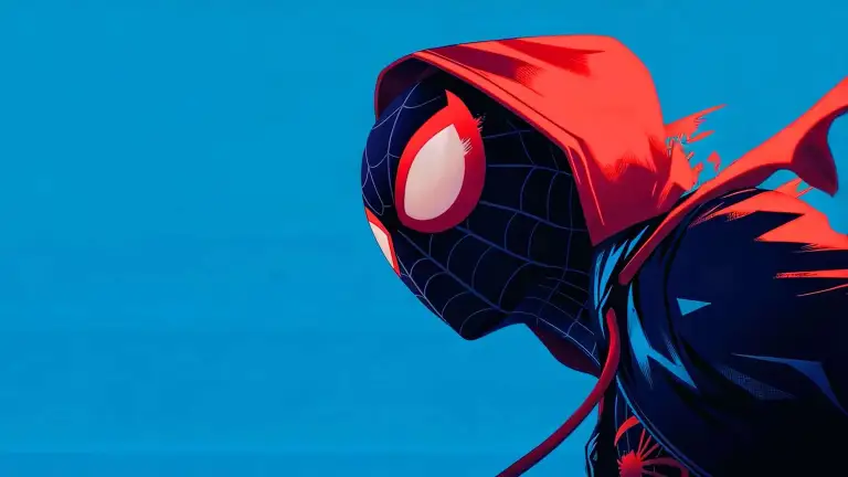 Hooded Spider-Man Profile Live Wallpaper