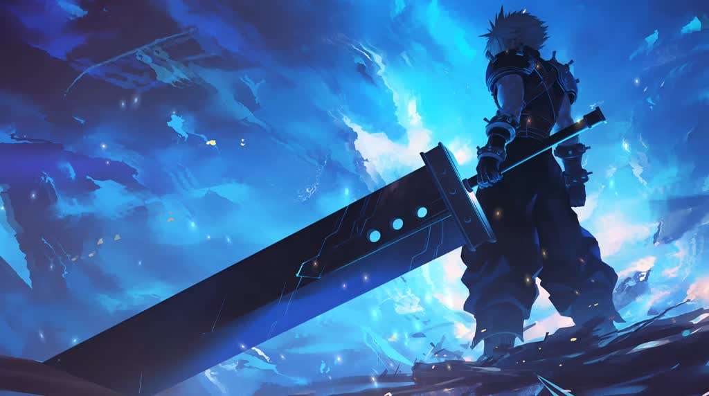 Final Fantasy Cloud Strife Live Wallpaper