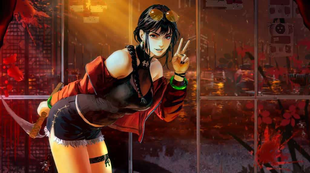 YIN Girl Peace Live Wallpaper