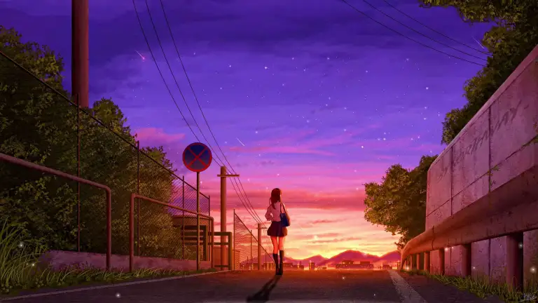 Twilight Road Live Wallpaper