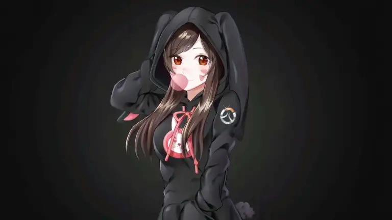 D.Va Bunny Hoodie Live Wallpaper