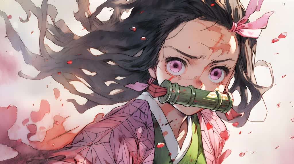 Nezuko Demon Slayer Live Wallpaper