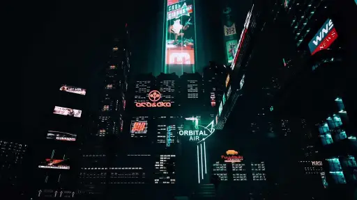 Cyberpunk City Night View Live Wallpaper