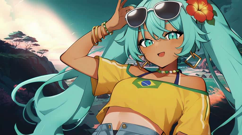 Brazilian Miku Wallpaper