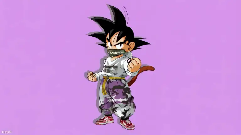 Anime Street Style Kid Goku Live Wallpaper